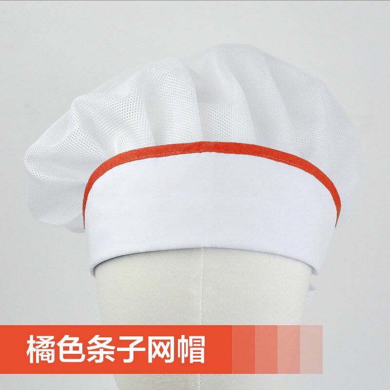 Net Chef Hat Kitchen Health Work Canteen Restaurant Food Service Bakery Baking Female Women Breathable Anti-hair Loss Cap: 4