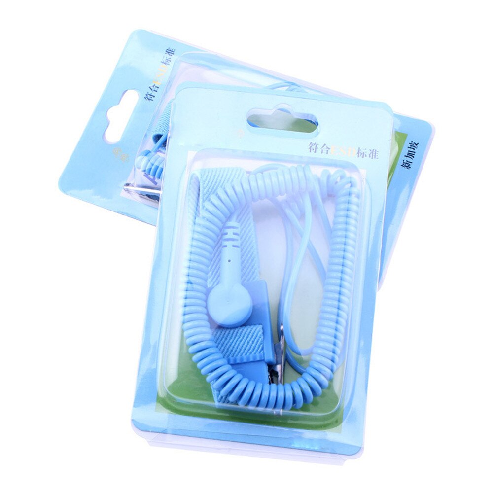 Adjustable Anti Static Bracelet Electrostatic ESD Discharge Cable Wristband Wrist Strap Discharge Cables For Electrician Worker