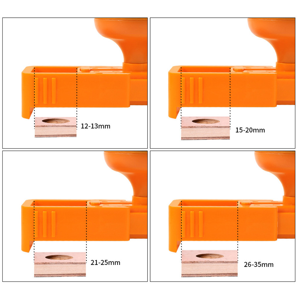 160 x 52 x 35mm puuntyöstö kalteva reiän paikannus levyjen jatkoksi viisto reiän poraus työkalut muovi 11