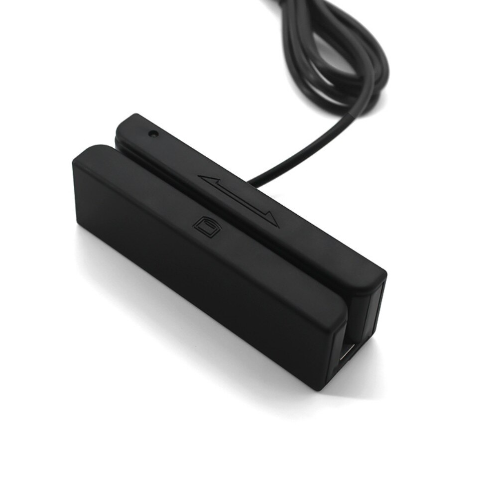 RS232 USB interface 1,2,3 track POS machine system Mini Credit Magnetic smart Card Reader
