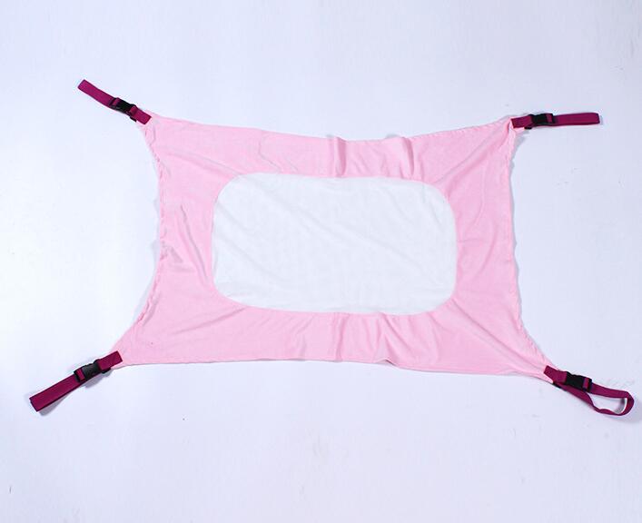 Hamaca de seguridad desmontable para bebé, cama para dormir de chico recién nacido, cuna de bebé, columpio elástico, red ajustable, portátil: pink