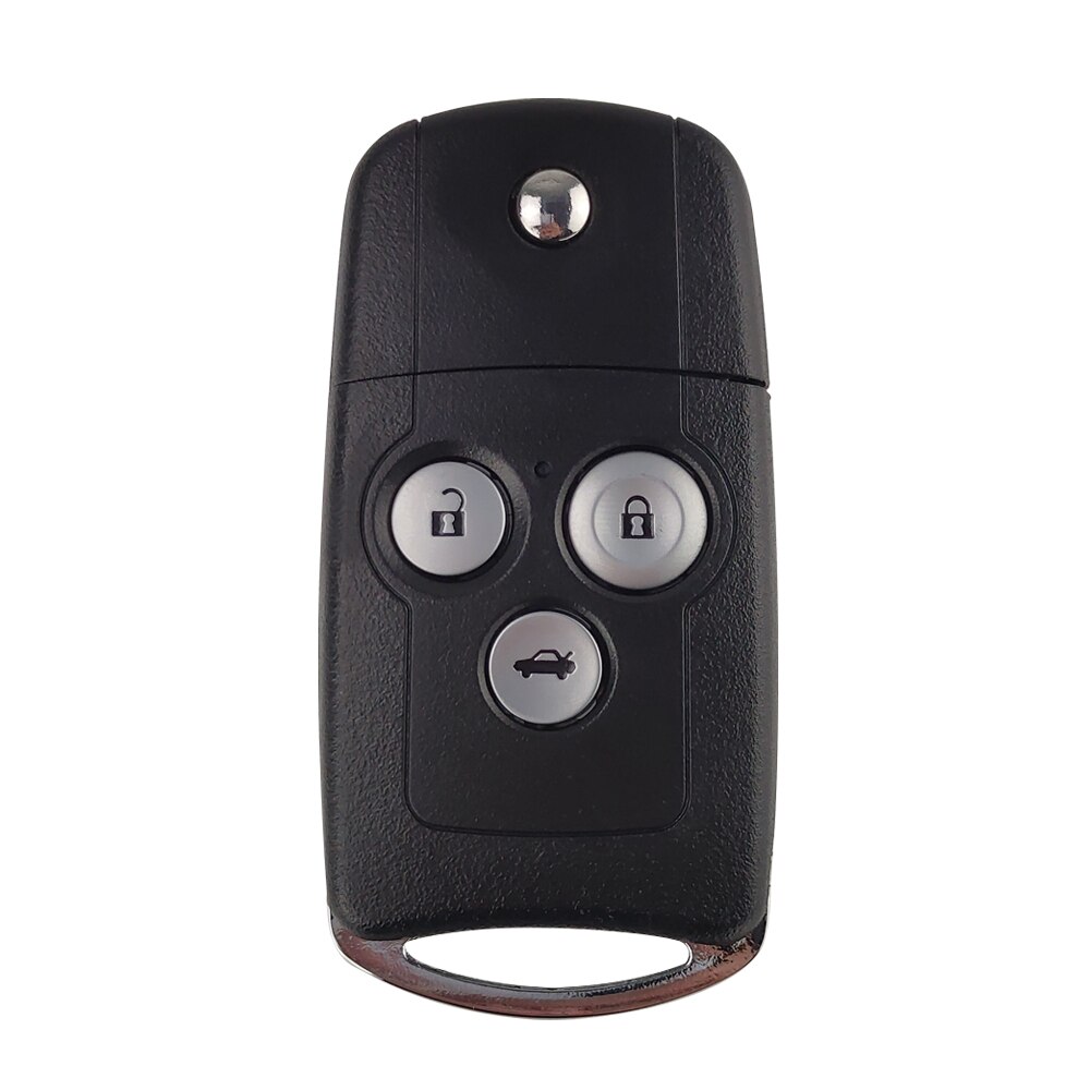 Okeytech 3 Knoppen Auto Afstandsbediening Flip Sleutelhanger Case Shell Cover Upgrade Voor Honda Voor Civic Voor Accord Jazz Crv: Model 1