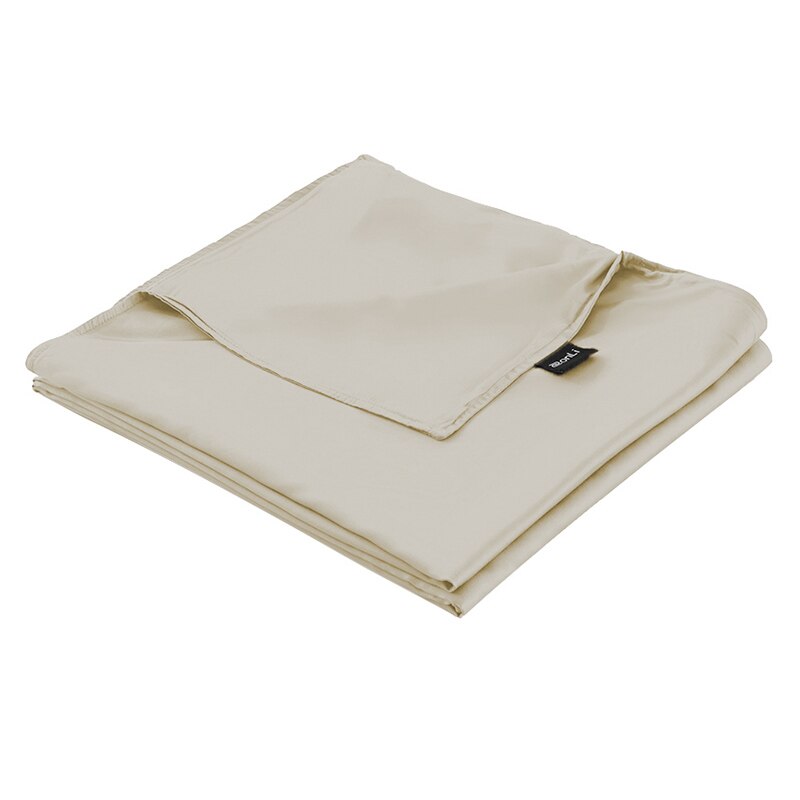 Zonli 1Pcs Moderne Dekbedovertrek Soild Kleur Verwijderbare Dekbedovertrekken Met Rits Thuis Dekbed Queen Size Deken Cover: Beige / 60X80in