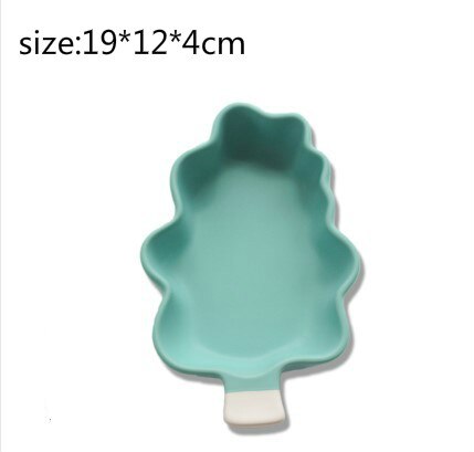 Kreatywne drzewko kształt cukierki przekąnarty orzechy nasiona suche owoce ceramika talerze naczynia miska taca śniadaniowa strona główna przybory kuchenne: kolor 2