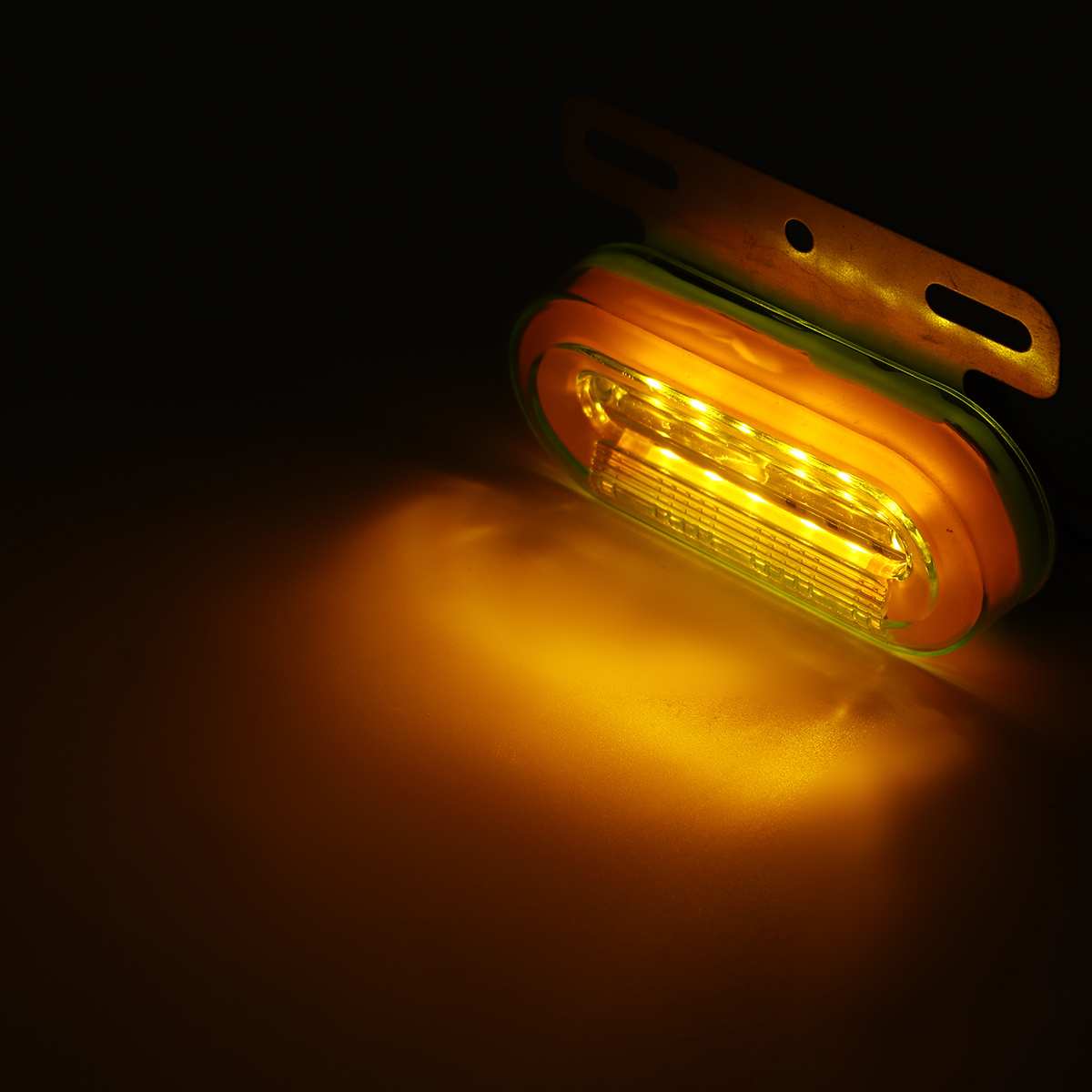 Dynamic 24V 12 LED Car Truck Side Marker Light External Lights Signal Indicator Lamp Tail Light 3 Modes Trailer Lorry