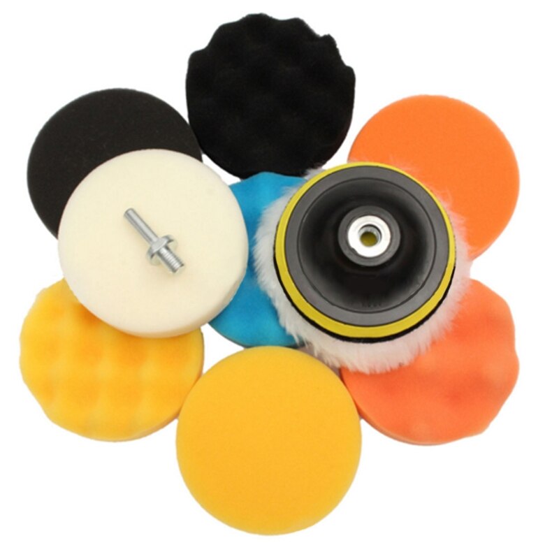 11Pcs 3inch Car Polishing Disc Self-Adhesive Buffi... – Grandado