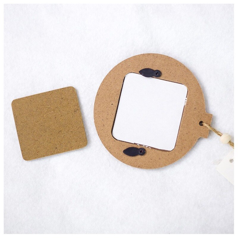 Innovative Christmas Decorations DIY Wooden Hanging Frames Christmas Pendant Modern Photo Frames Christmas