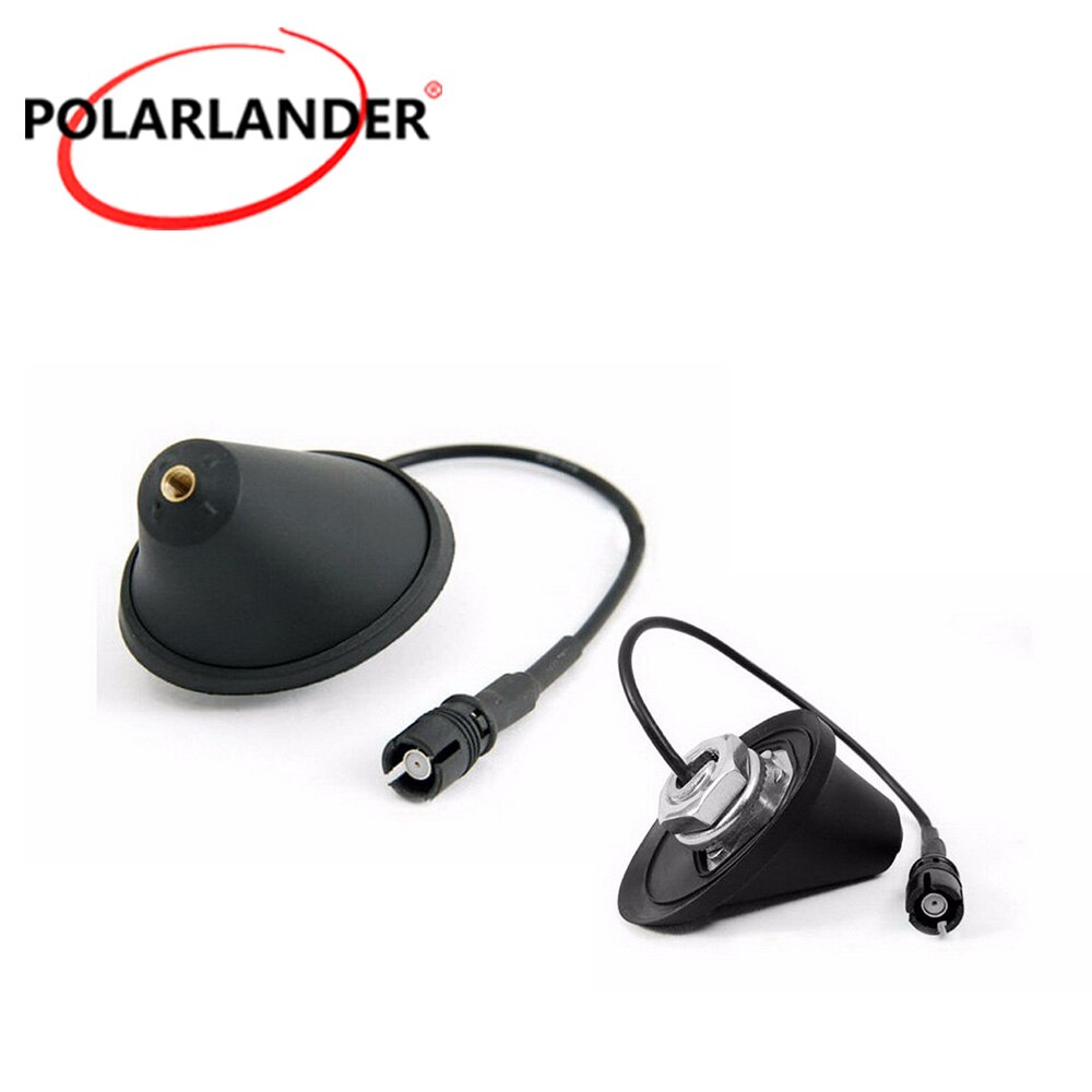 Zwarte Zweep Antenne Base Dak Mast Voor Volkswagen/Vw/Golf/Jetta/Passat/Polo Am/Fm Antennes Base