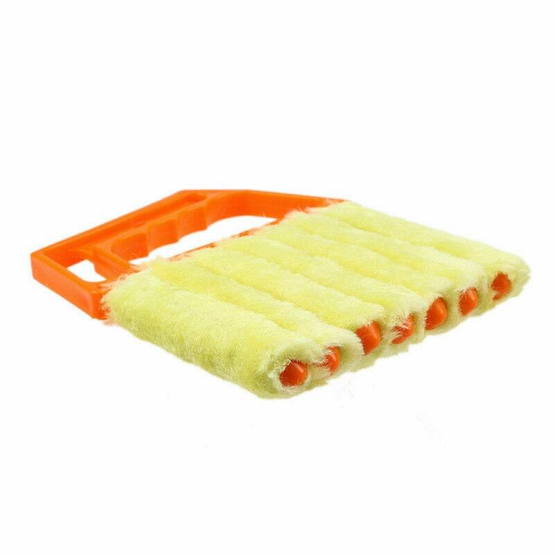 1 Pcs Microvezel Shutter Blind Raam Schoon Borstel Huishoudelijke Jaloezieën Onderhoud Reinigingsborstel Airconditioner Duster Cleaner Tool