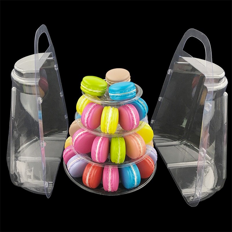 Multi-level Macaron Cake Cookie Display Rack Suitable for Party Banquet Wedding Decoration Washable Reusable Baked Storage Tools