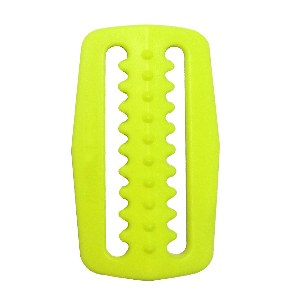 Dykning vægt bælte holder holder klip stopper skyder dykker spyd fiske gear klip: Fluogul 1pc