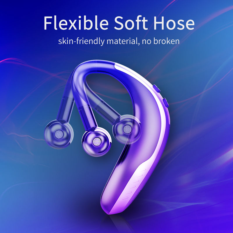 IPUDIS 5.0 Snel Opladen Bluetooth Oortelefoon Haak Draadloze Headset Handenvrij 190mAh met Microfoon