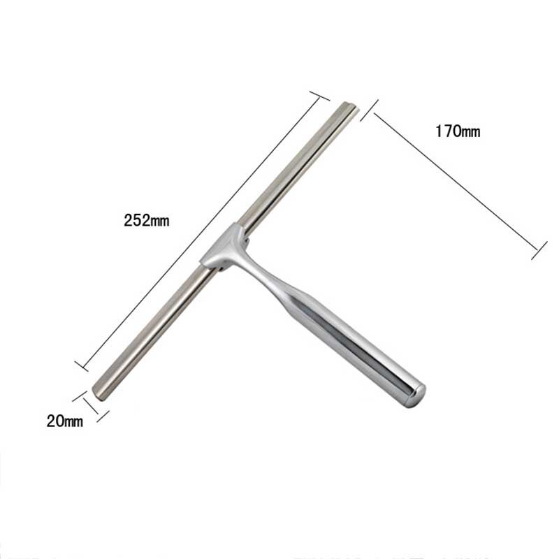 Glaswisser roestvrij staal reiniger douche raam badkamer spiegel borstel huis en tuin gereedschap benodigdheden