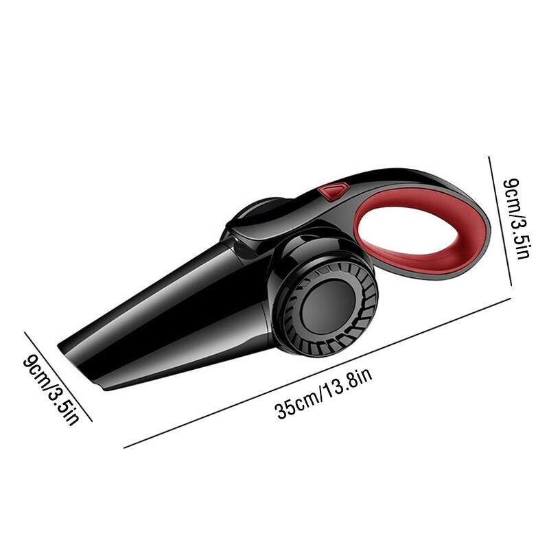 150W odkurzacz samochodowy 12V Handheld bezprzewodowy/wtyczka samochodowa 8500rocznie bardzo duża siła ssąca mokro/suchy odkurzacz 33000rpm dla samochodu Dom
