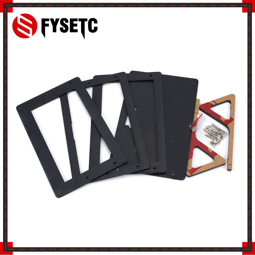 Étui de Support d'écran 7 pouces pour Raspberry Pi 3, Support acrylique pour Raspberry Pi, écran LCD 7 pouces 1024*600