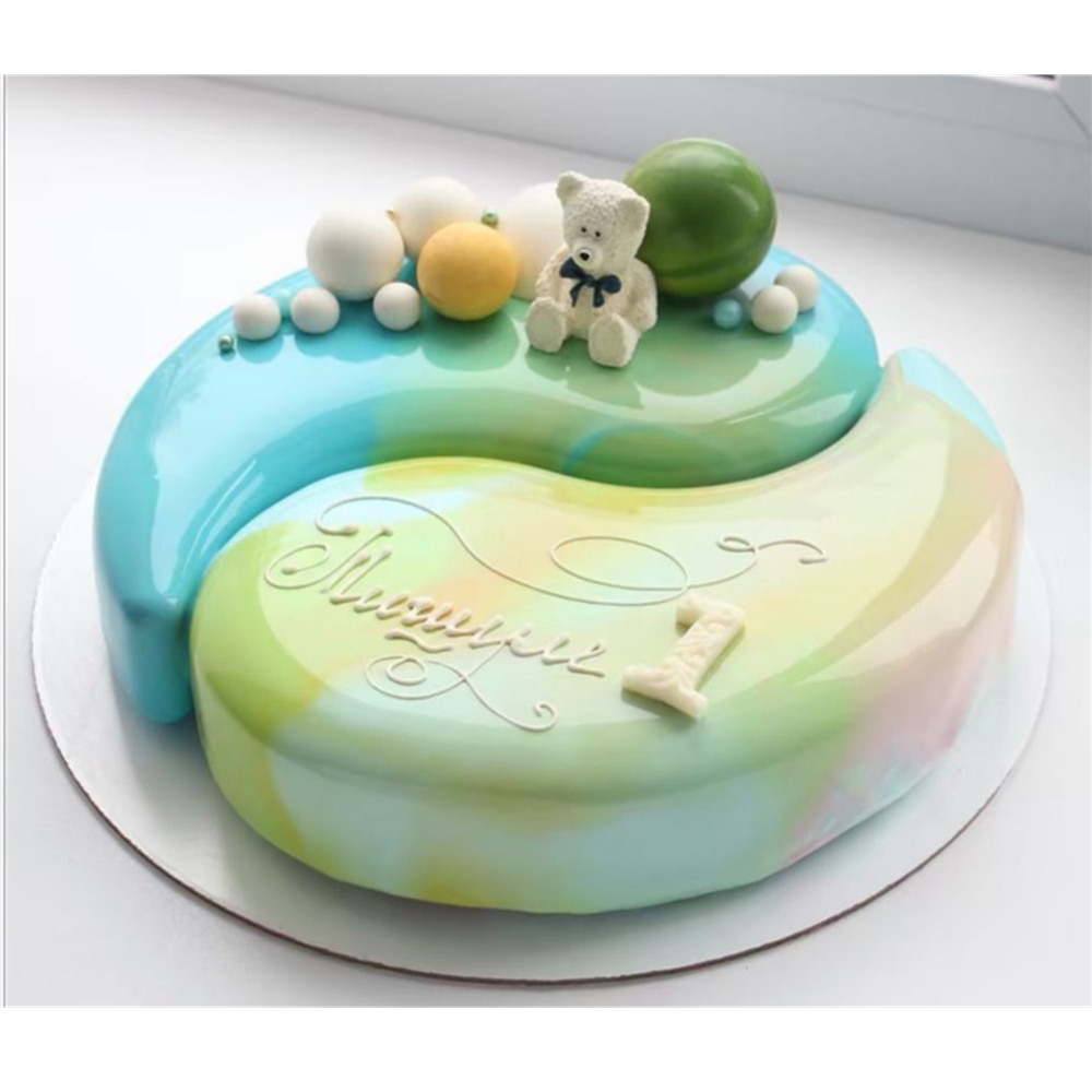 Siliconen Mousse Cakevorm Siliconen 3D Mold Cake Bakken Lade Mousse Bakvormen Cake Decoratie Gereedschappen Cake Gereedschap