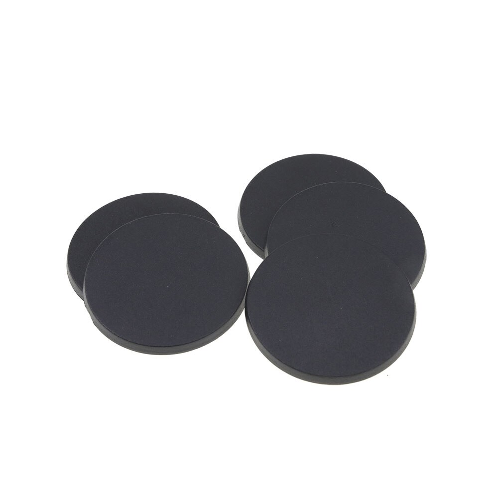 30pcs/50pcs/100pcs Wargame Table Base 25mm-70mm Gaming Miniatures Plastic Round Bases Model