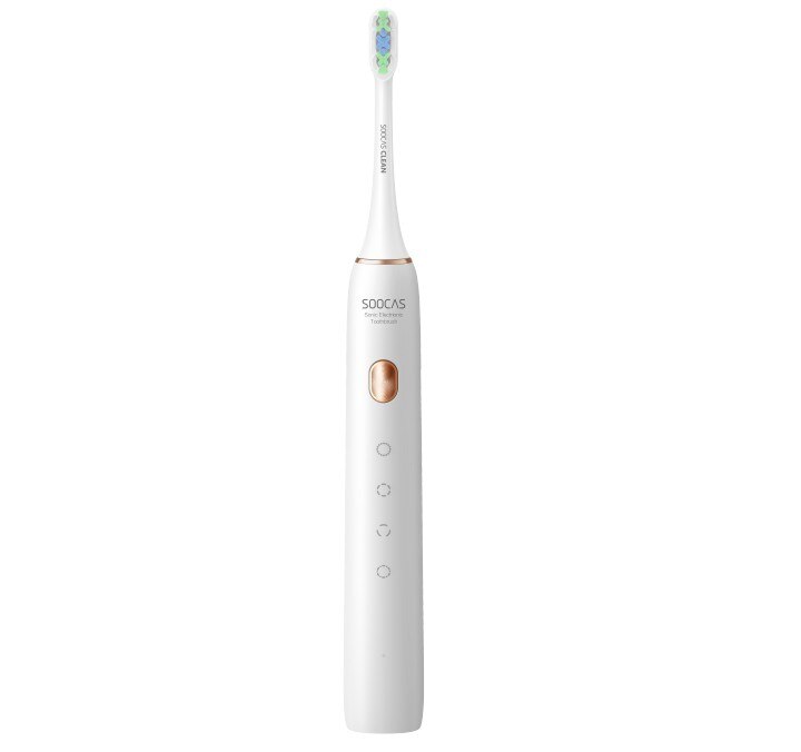SOOCAS-cepillo de dientes eléctrico sónico X3U, carga rápida, resistente al agua, IPX7: white