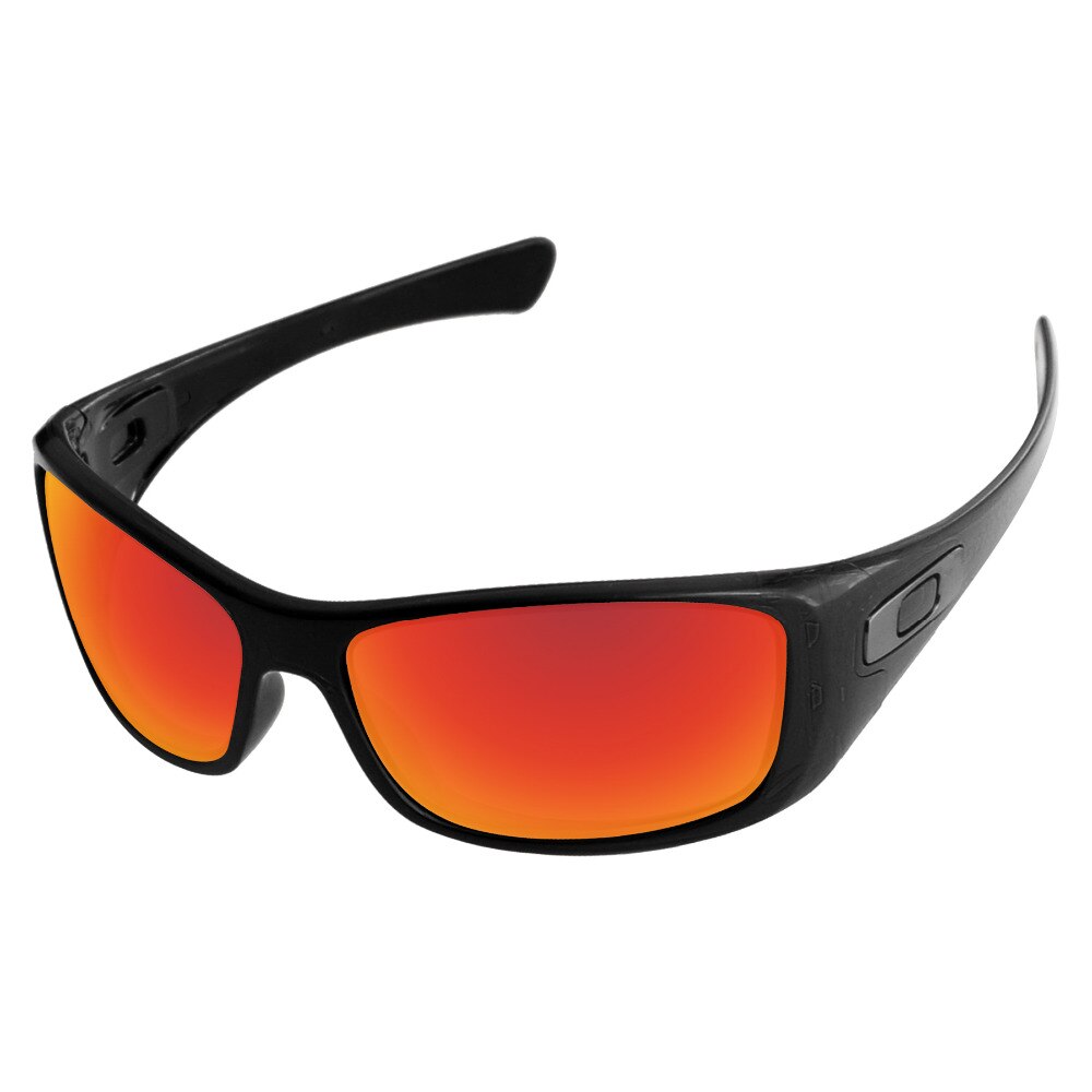 Polycarbonate-Fire Red Mirror Replacement Lenses For Hijinx Sunglasses Frame 100% UVA & UVB Protection