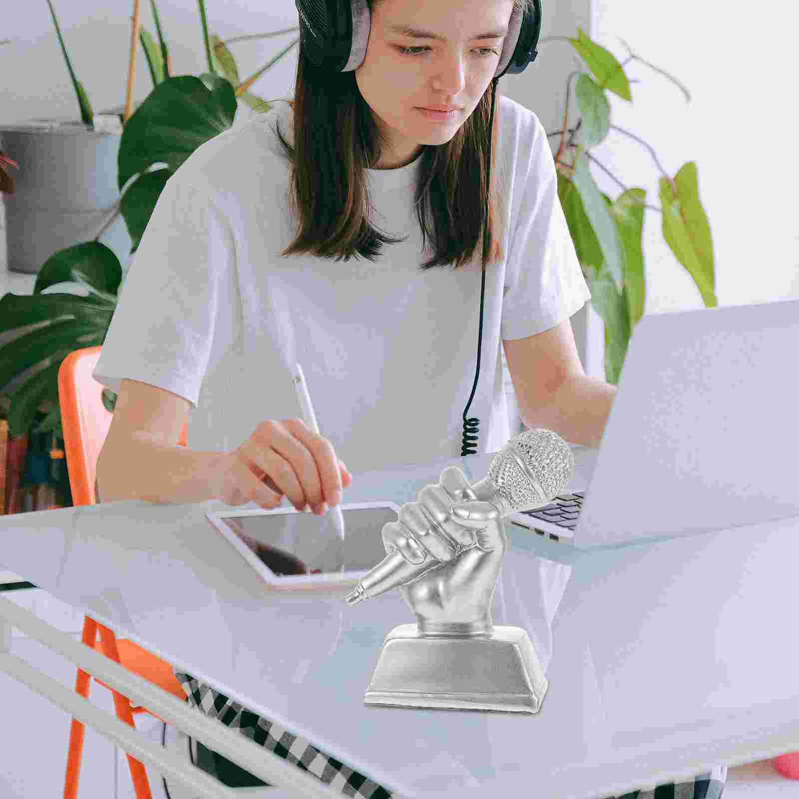 Musical Trophy Craft Resin Children Trophy Decorative Trophy Adornment Party