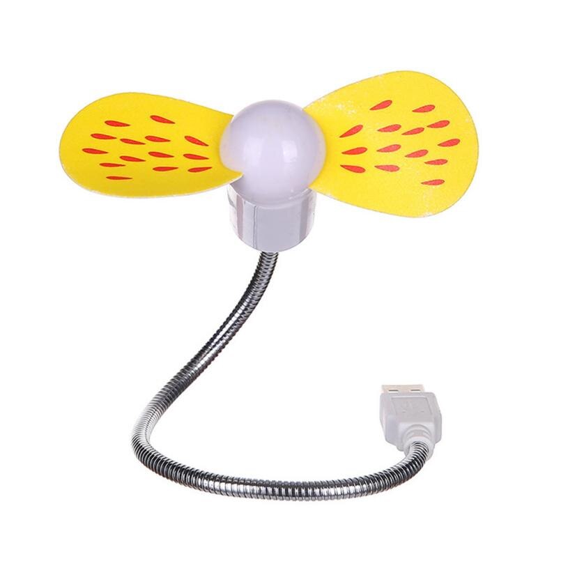 Safe Low Power Energy Saving Flexible Mini USB Cooling Fan For Notebook Laptop Computer USB Gadgets Fan sw0514