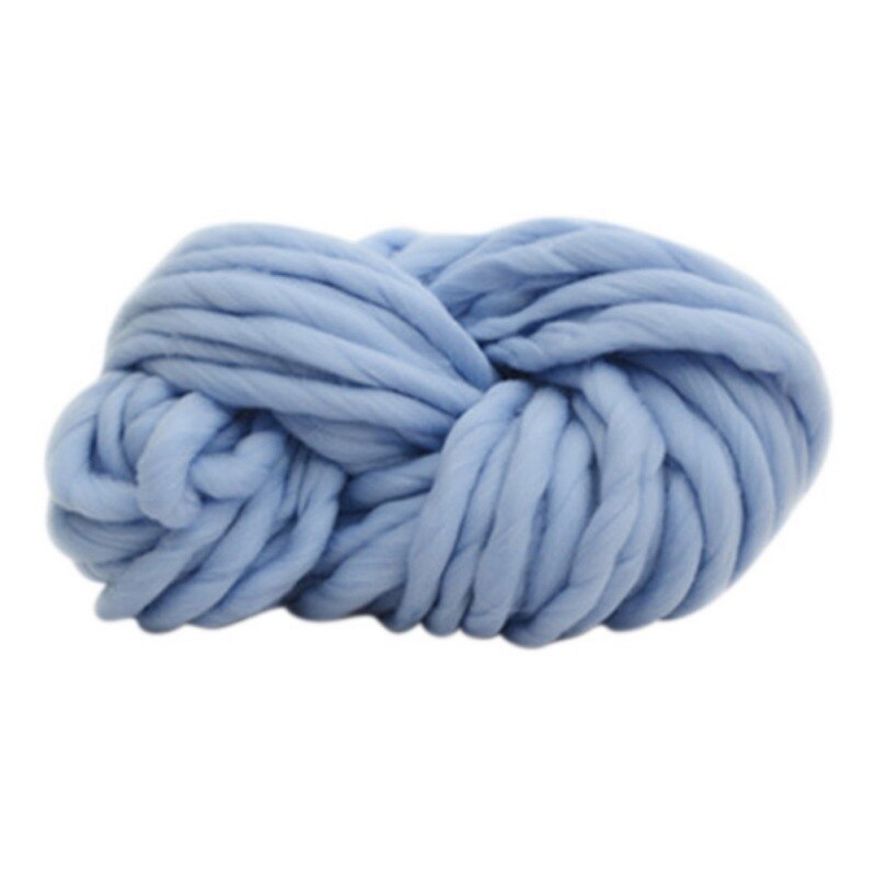 Diy Super Omvangrijk Arm Breien Wol Roving Chunky Wol Garen Super Omvangrijk Arm Breien Wol Roving Gebreide Deken: 7