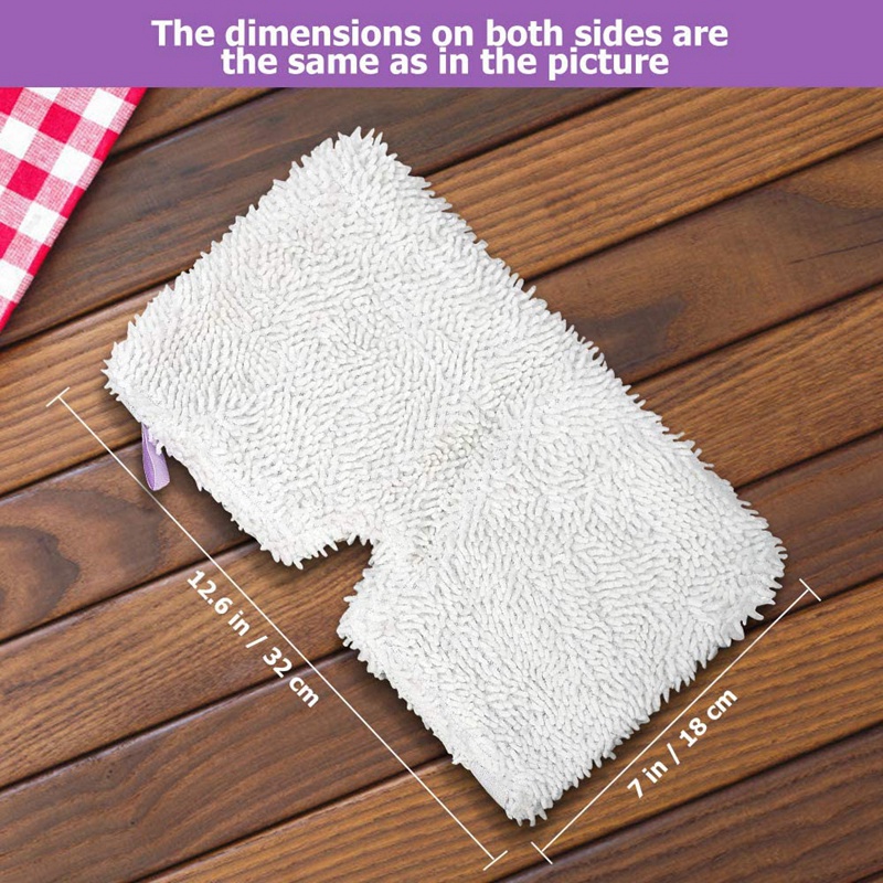 9 PCS Replacement Steam Mop Pads For Shark Steam Mop Pads Compatible For S3500 Series S3501 S3601 S3550 S3901 S3801