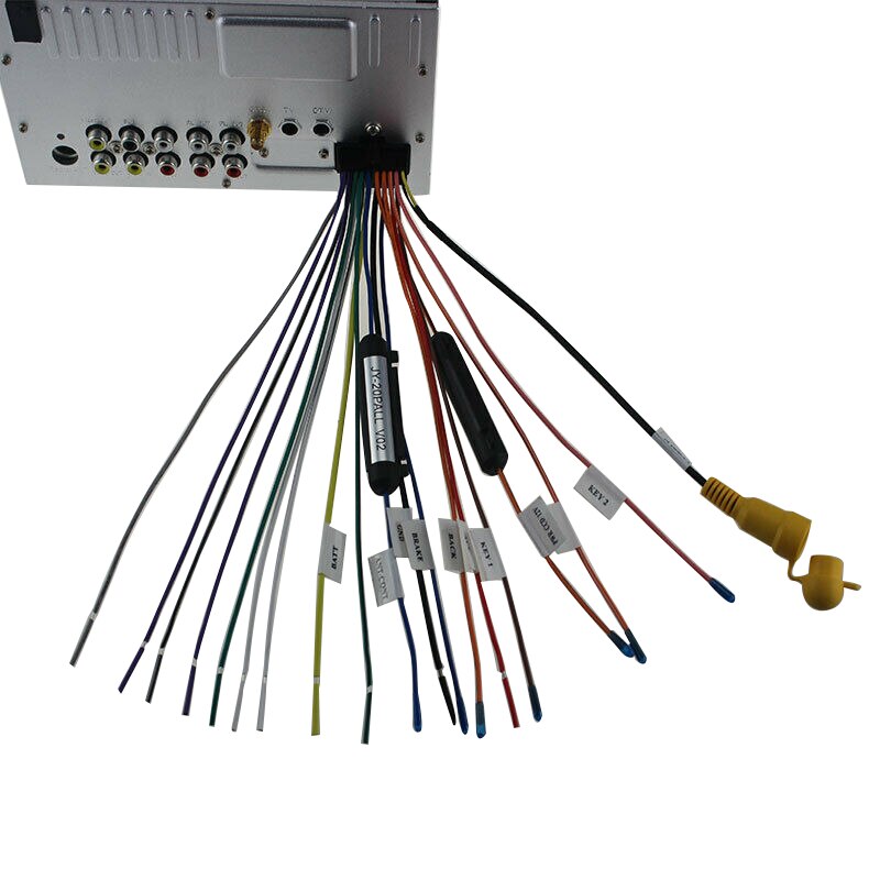 Universal coche 20Pin DVD Radio ISO Cable de alimentación arnés conector de clavija