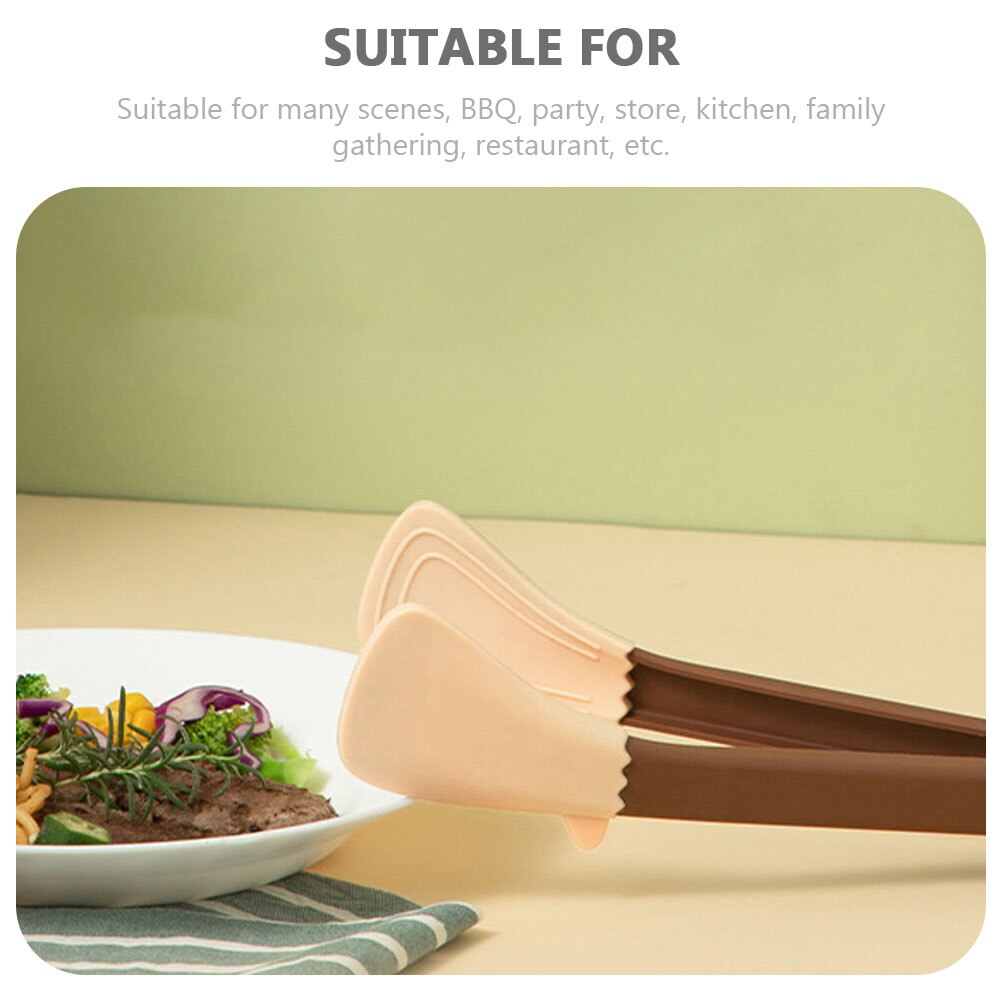 Silicone Food Clip Multi-functional Food Clamp Practical Food Clamp Kitchen Food Tong