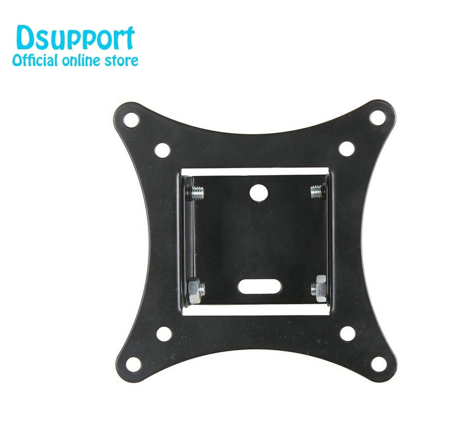Dsupport de montage mural TV, vesa 75/100mm 2750, support de panneau plat inclinable de 14 à 26 pouces pour écran LCD