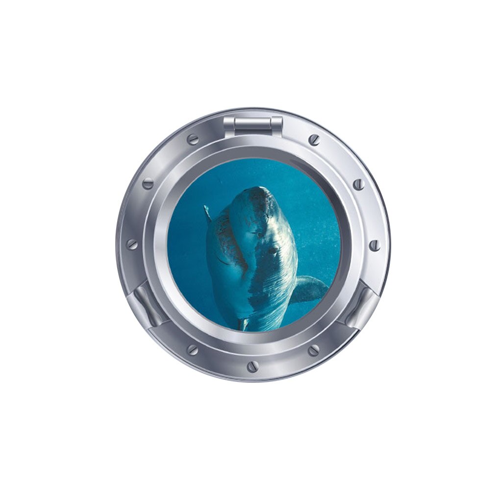 3D Submarine Window Pattern Removable Wallpaper Self Adhesive Mural Decal Art Wall Sticker Living Room Decor: NO.3