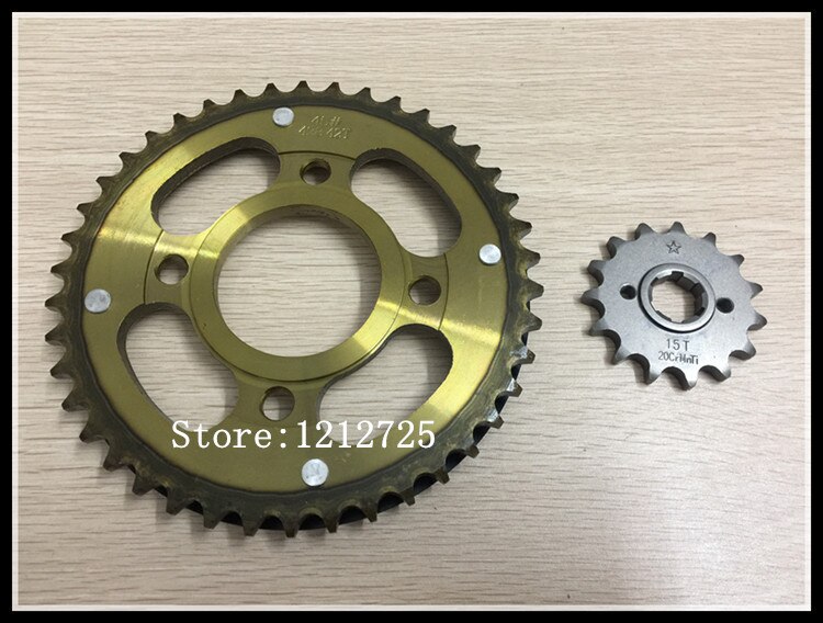 Piñones de motocicleta CB125T CB150T CM125 QJ150J, piñones de moto 428-42t: set