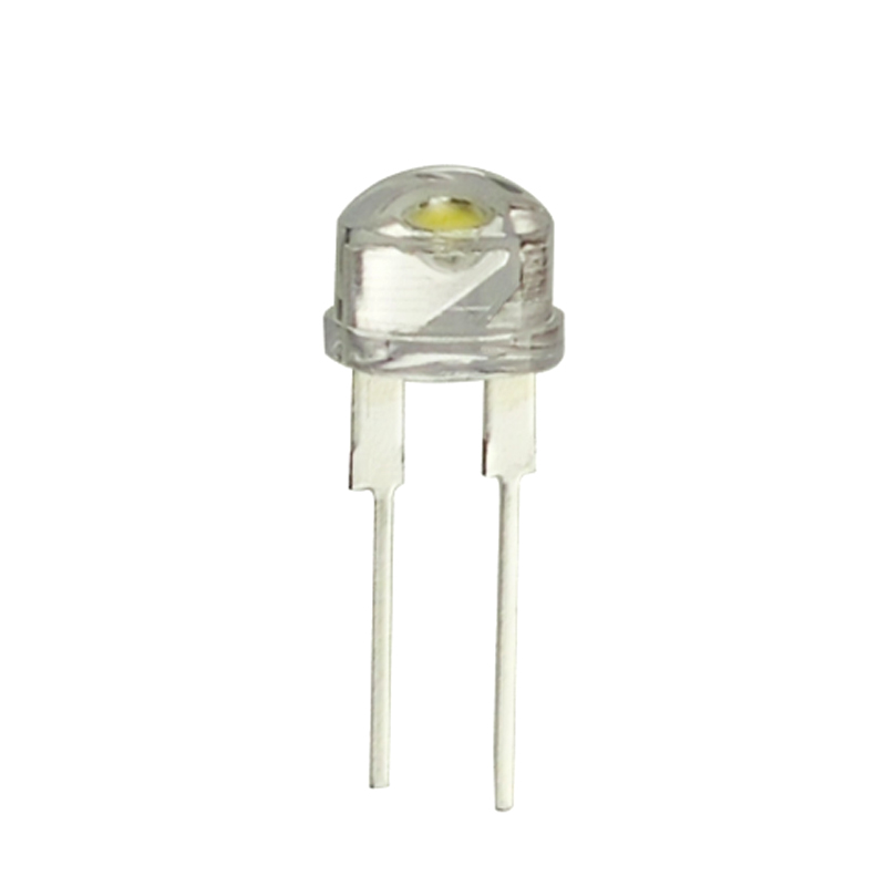 20pcs 0.5W LED 8mm straw hat lamp bead light big chips F8MM hight power hat light-emitting diode