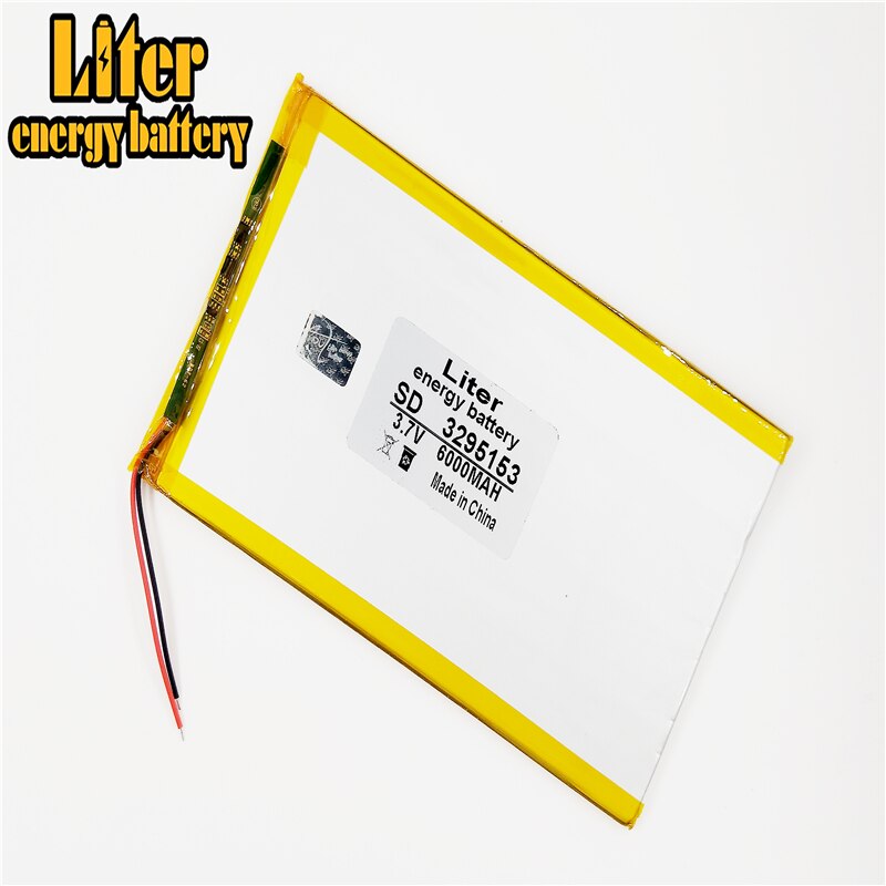 Lithium Polymeer Batterijen 3.7V 6000 Mah 3295153 Voor 8 Inch 9 Inch 10 Inch 12-Inch Tablet Pc