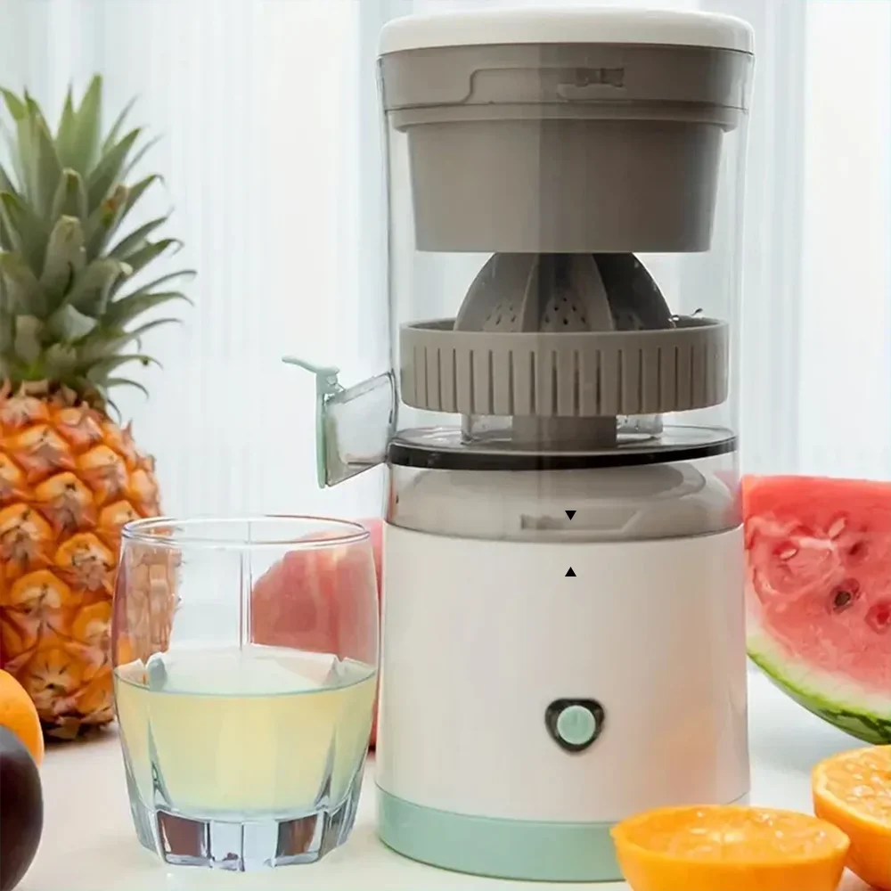 A Electric Juicer Juice Cup Citrus Orange Lemon Squeezer USB Charging Kitchen Fruit Juicer Blender Fresh Separator Press Mac