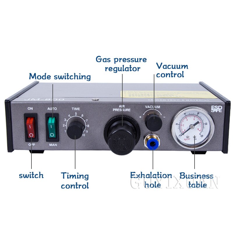 halb automatische präzision abgabe maschine pneumatische kleber maschine silikon maschine kleben maschine ohne zeichnung