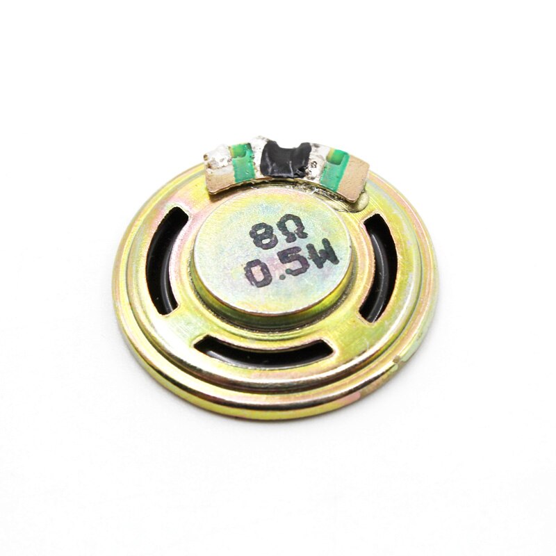 20pcs 0.5W Loudspeaker 8R 23MM Mini Round Speaker Diameter Thickness 5MM Small Horn Doorbell Speaker