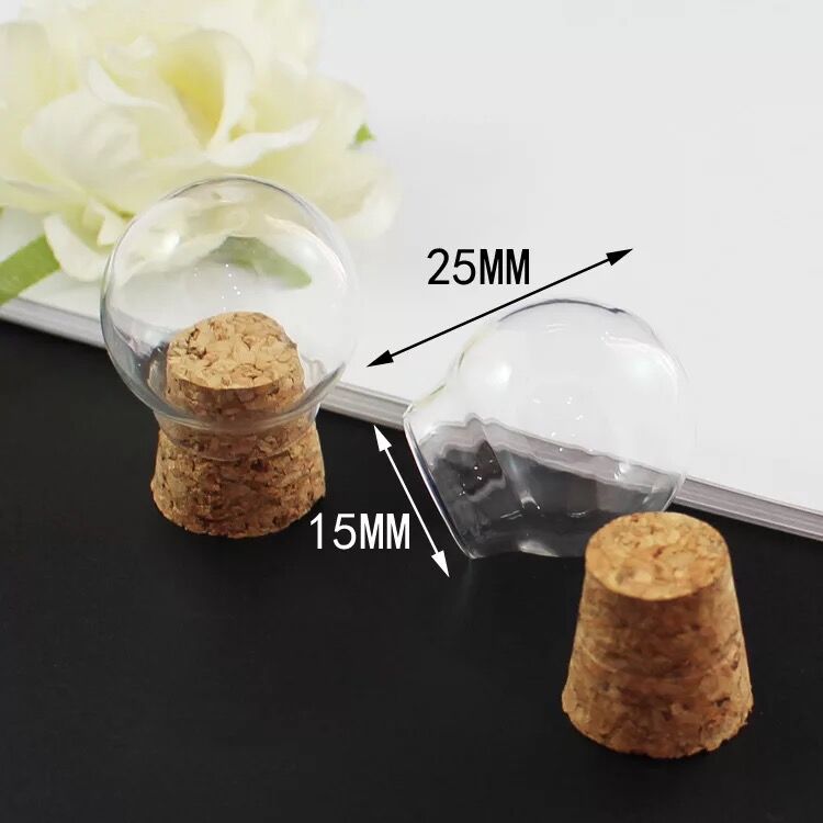 Krbnk 10 Inch Glazen Cake Dome Cover voor Cake Stand - Glazen Dome Deksel voor Display & Bescherming, Geschikt voor Keuken, Verjaardag en Bruiloft Eten Displays