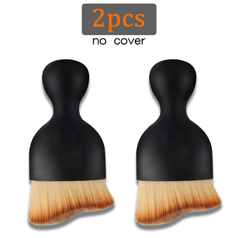 Car Interior Cleaning Tool Auto Air Conditioner Vent Cleaning Brush Super Fine Soft Brush Gap Dust Remover Vehicle Wash Supplies: black