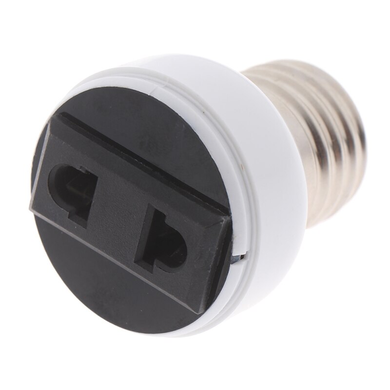 E27 Abs Us/Eu Plug Lamp Houder Verlichting Armatuur Lamp Base Schroef Adapter Wit Lamp Socket Connector accessoires
