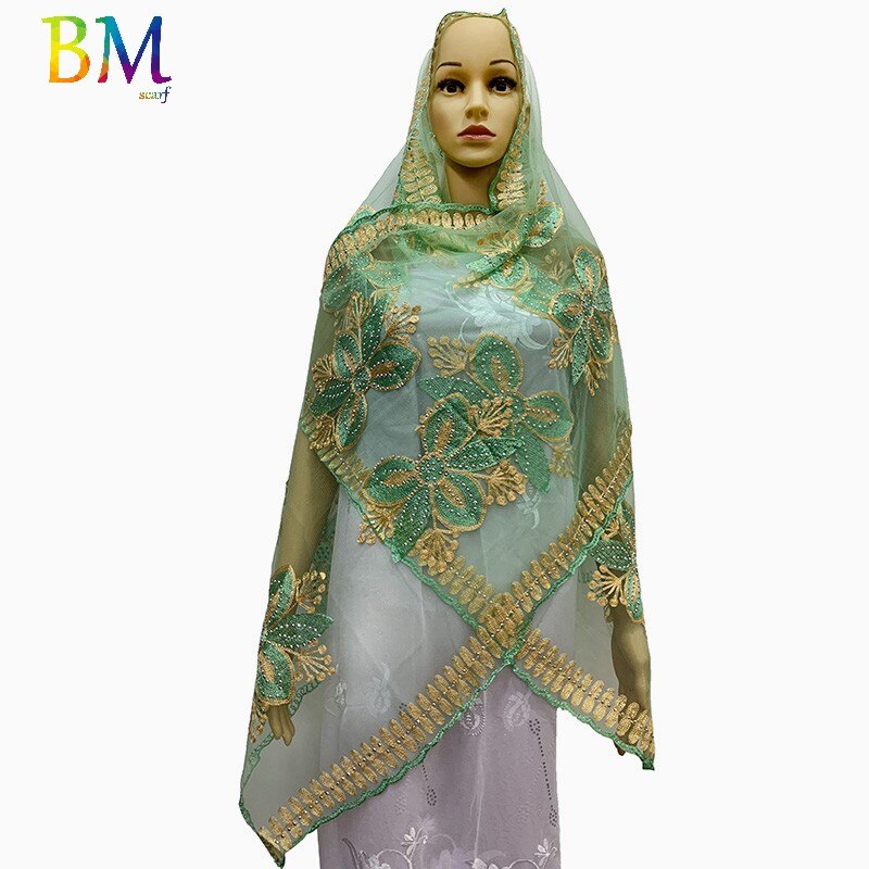 African women scarf muslim women scarf 200*50cm small net scarf for shawls BX09: BX08-3