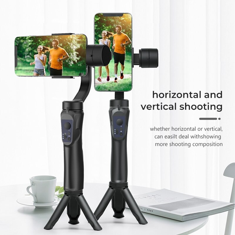 EKEN H4 3 Axis Handheld Stabilizer Cellphone Video Record Smartphone Gimbal For Action Camera phone