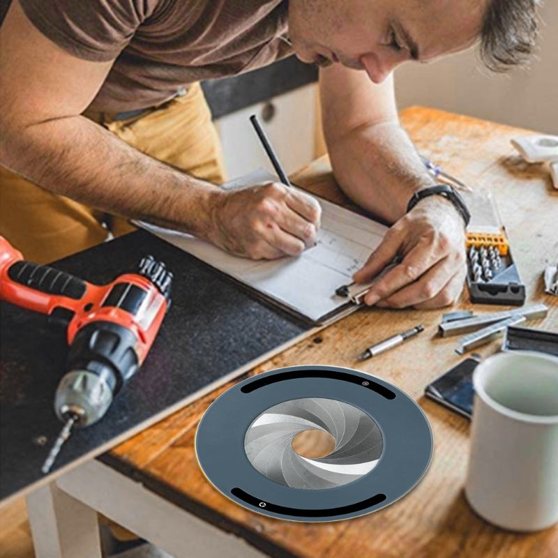 Flexible Circle Drawing Tool Adjustable Measuring Drawing Ruler For Woodworking Drafting Scribe Carpenter Tool