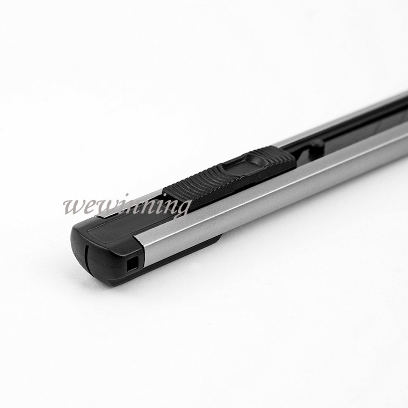 Aluminum Alloy Utility Knife Cut Art Knife Paper Cutter Metal Blade Self-Locking Angle with Fracture Envelope Opener