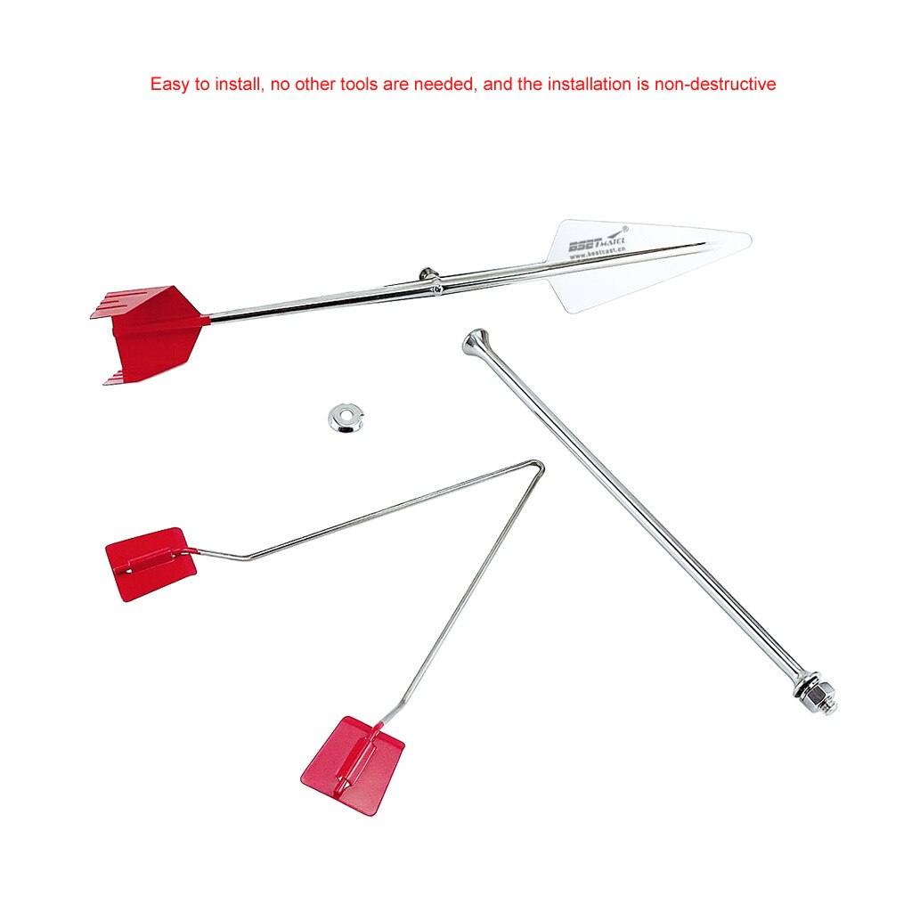 Wind Direction Indicator Weather Vane Wind Suspension Bearing Garden Decorations Household Patio Yard Deco Boat Sailing