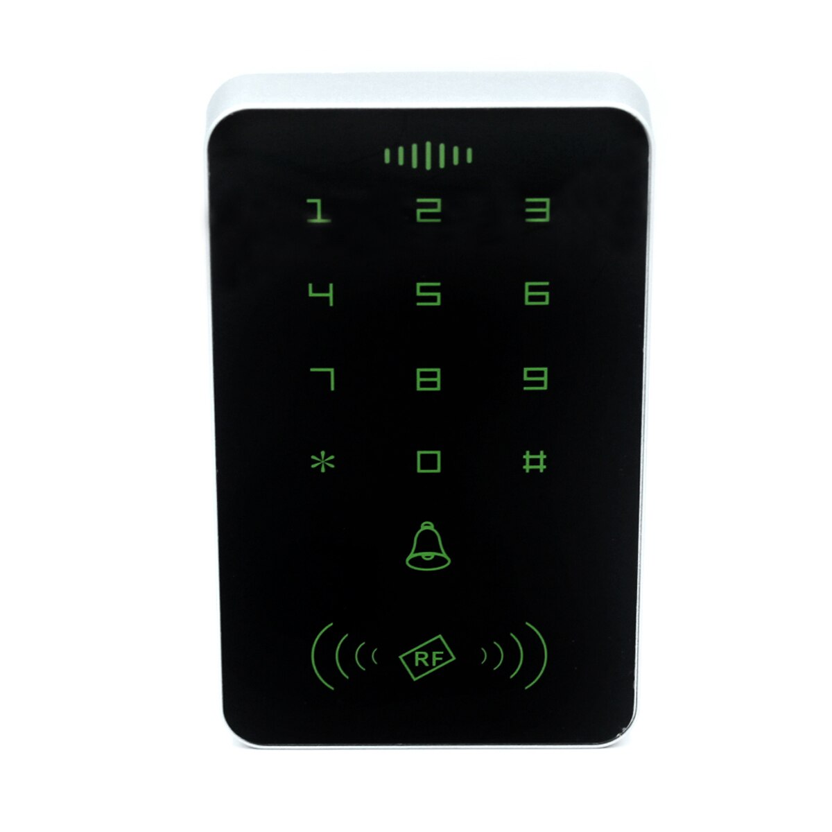 125 khz rfid proximity kort digitalt tastatur adgangskontrol system dørlås controller rfid/em tastatur adgangskortlæser intet lys