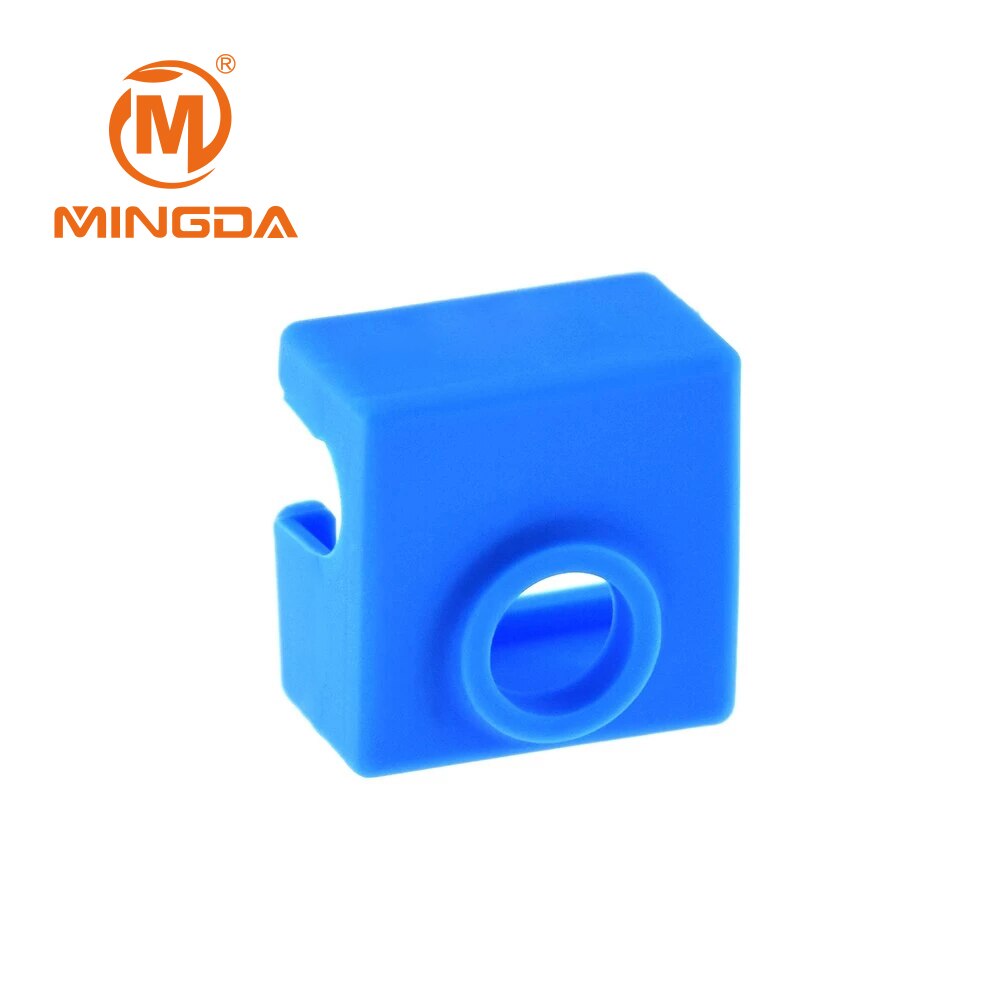 Mk7/mk8/mk9/mk10 silicone meia manga aquecedor bloco capa caso protetor 3d peças de impressora para ender 3 pro CR-10