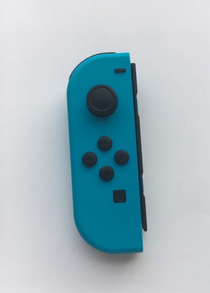 Mando de juegos JoyCon izquierdo, derecho, Morado, rojo, azul, azul, verde, renovado Original para consola de interruptores Nintendo, Mando de consola Joypad: Neon Blue L