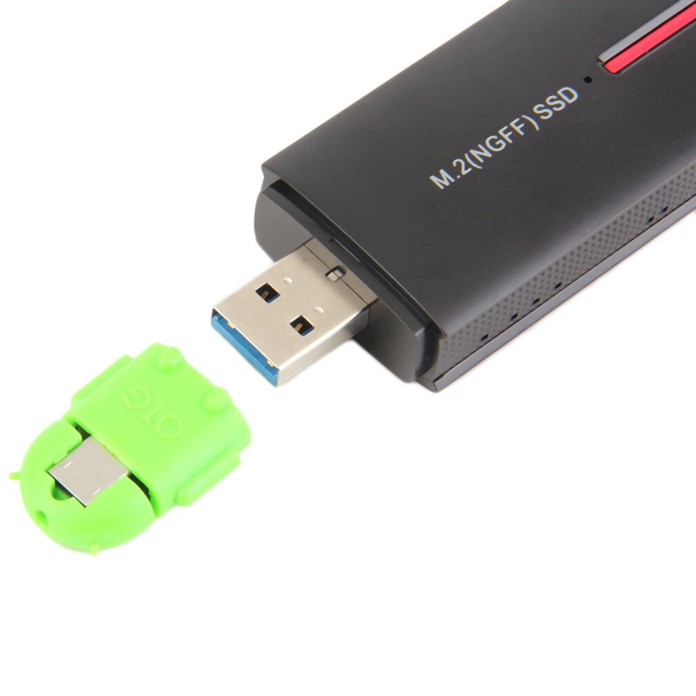 Neue Wireless USB 3,0 Adapter Fall Gehäuse OTG Adapter Für Android-Handy