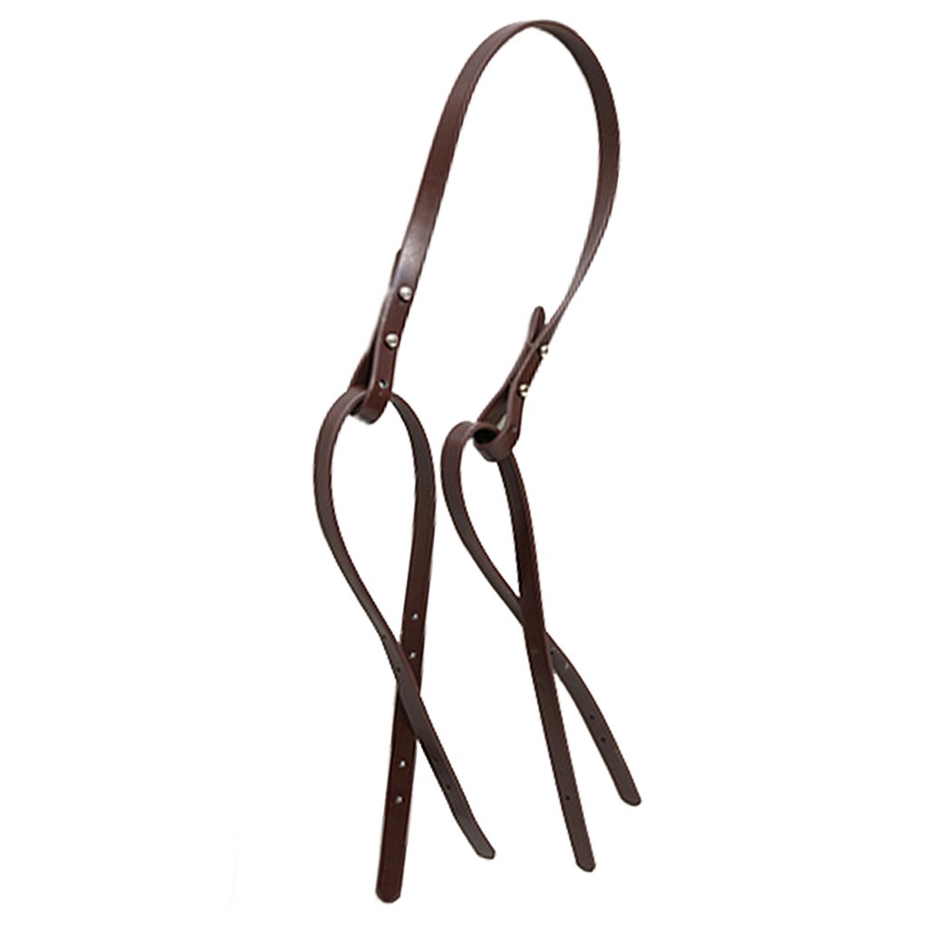 Cuero de correas para bolso bandolera asas de repuesto DIY fabricación de bolsos: Coffee